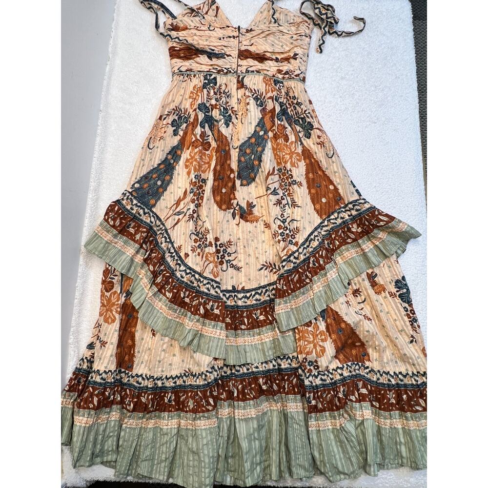 Ulla Johnson Portia Floral Print Midi Dress Boho Cottagecore Costal Summer, Sz 6 - Picture 10 of 14